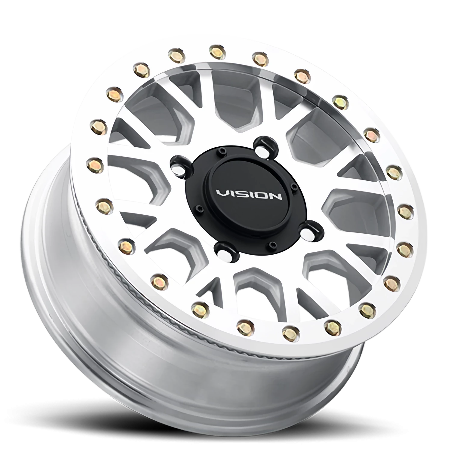 Vision Invad 15X6 Machined Wheel