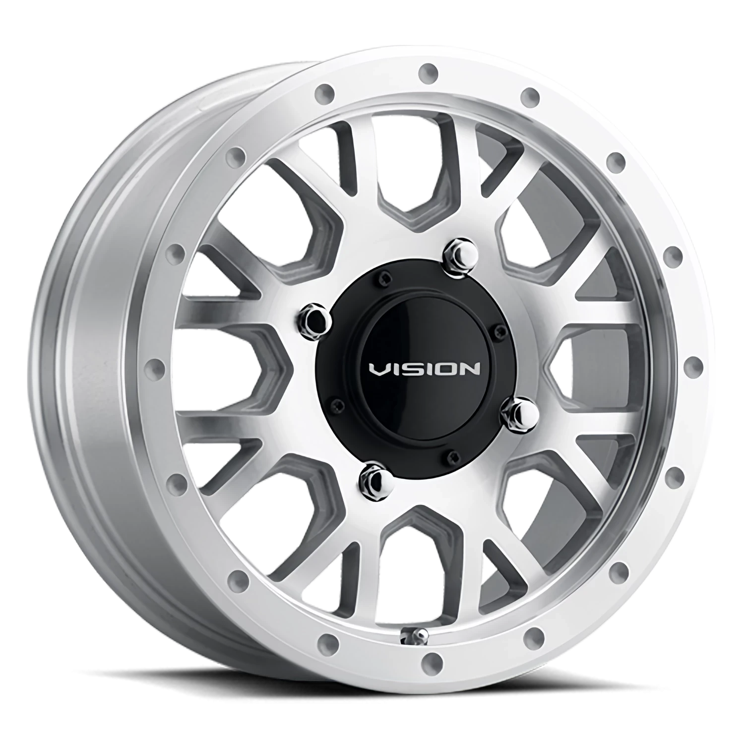 Vision Invad 15X6 Machined Wheel