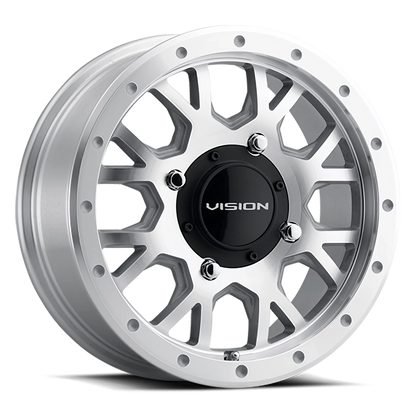 Vision Invad 15X6 Machined Wheel
