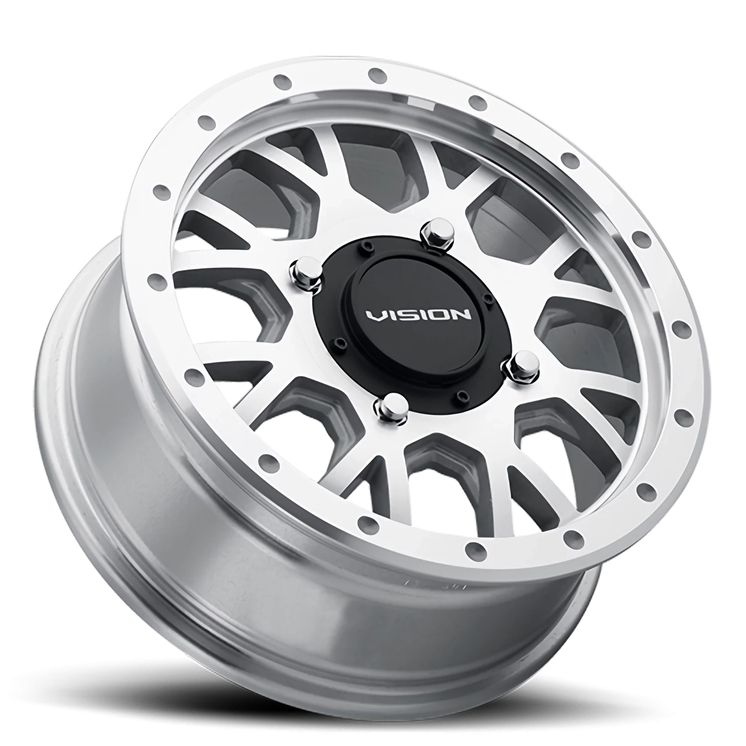 Vision Invad 15X6 Machined Wheel