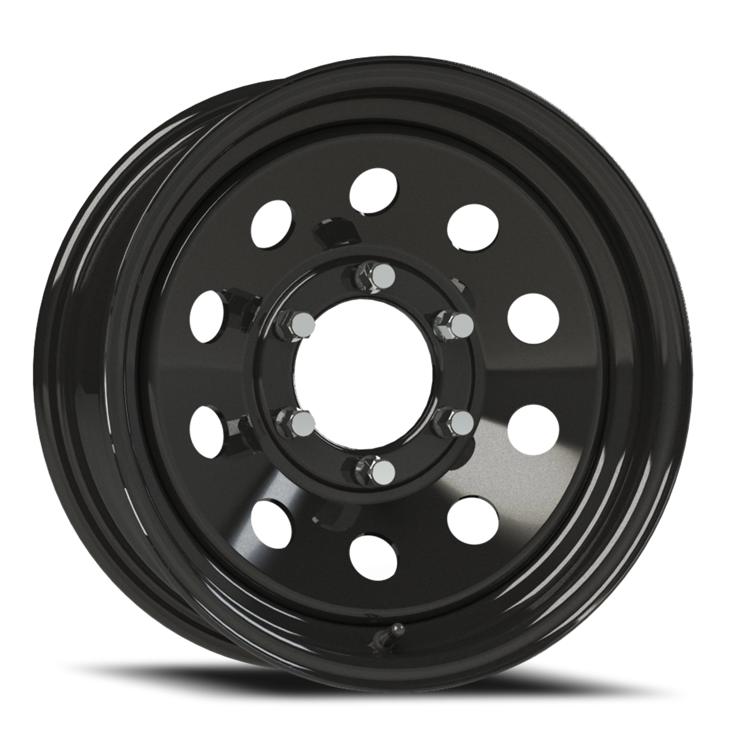 Vision Bcd 14X5.5 Black Wheel