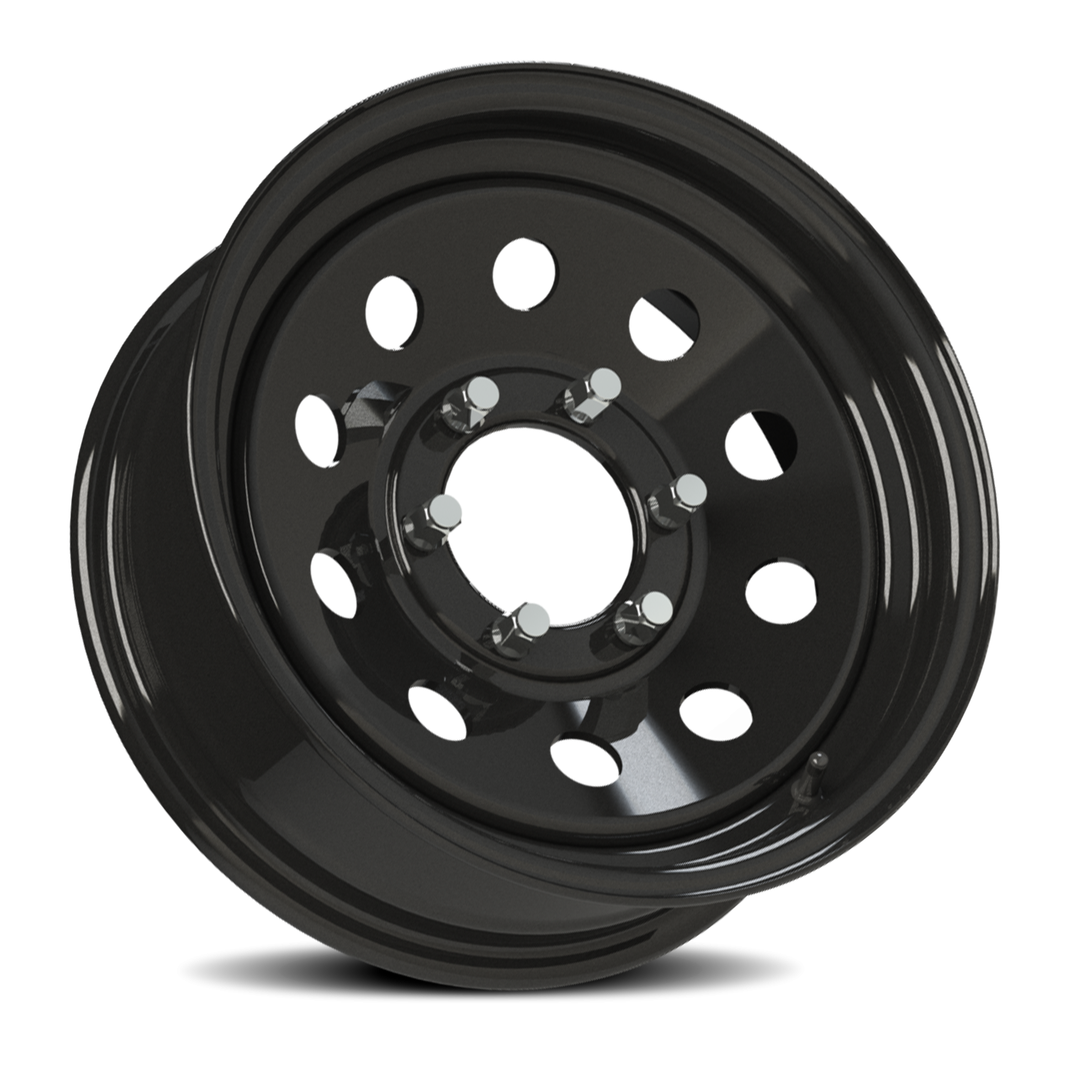 Vision Bcd 14X5.5 Black Wheel