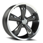 Vision LEGND5 18X8.5 Gunmetal Machined Lip Wheel