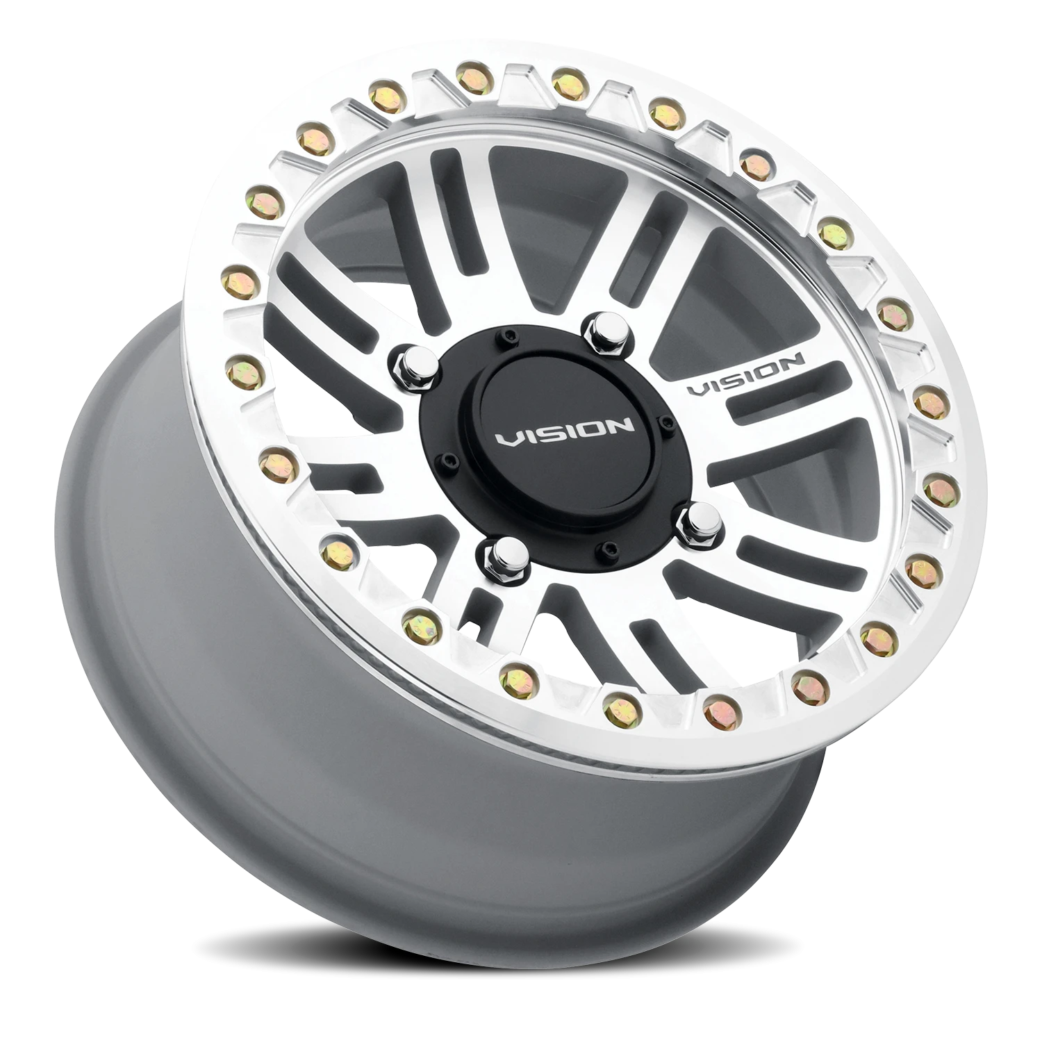 Vision BL2 14X7 Machined Wheel