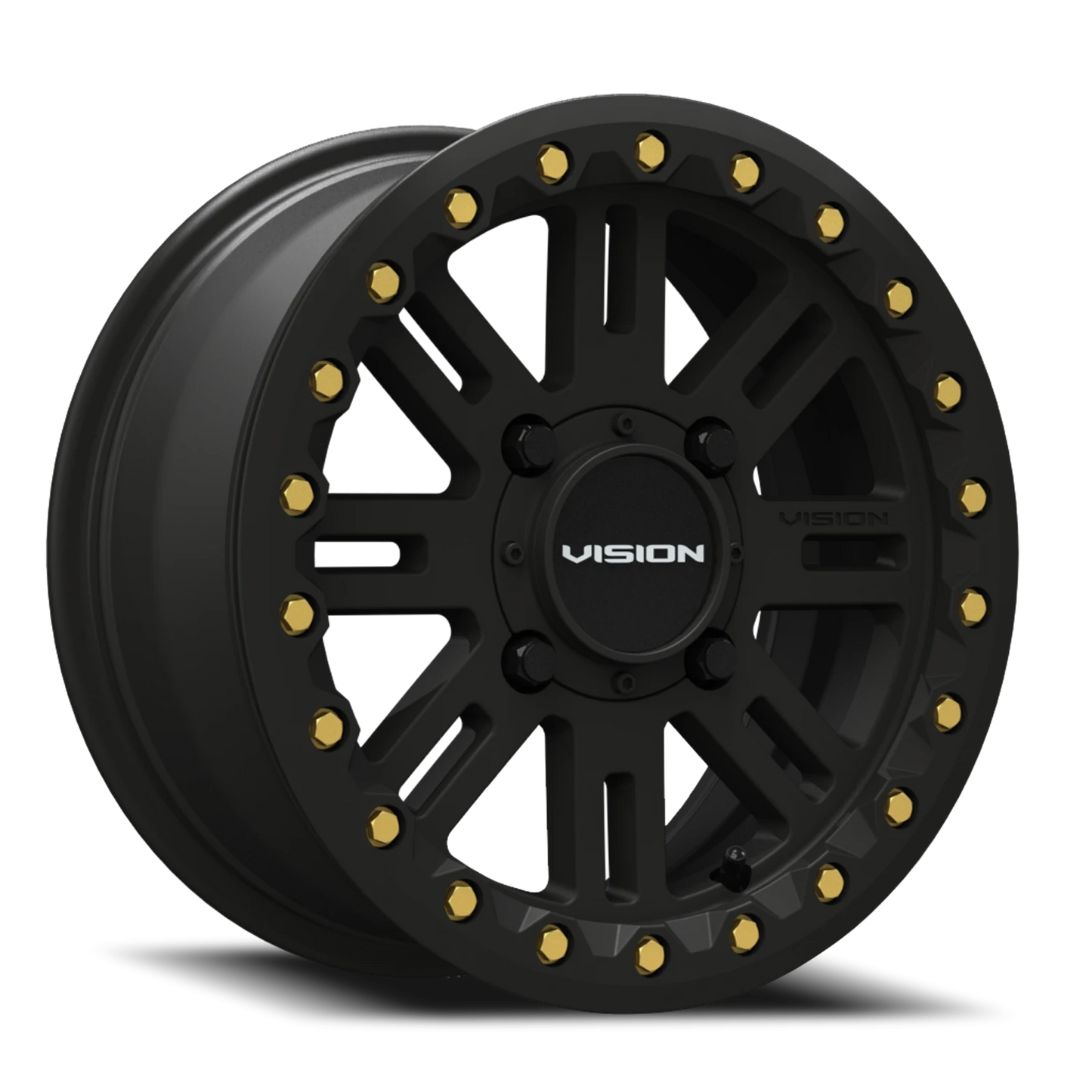 Vision BL2 15X7 Satin Black Wheel