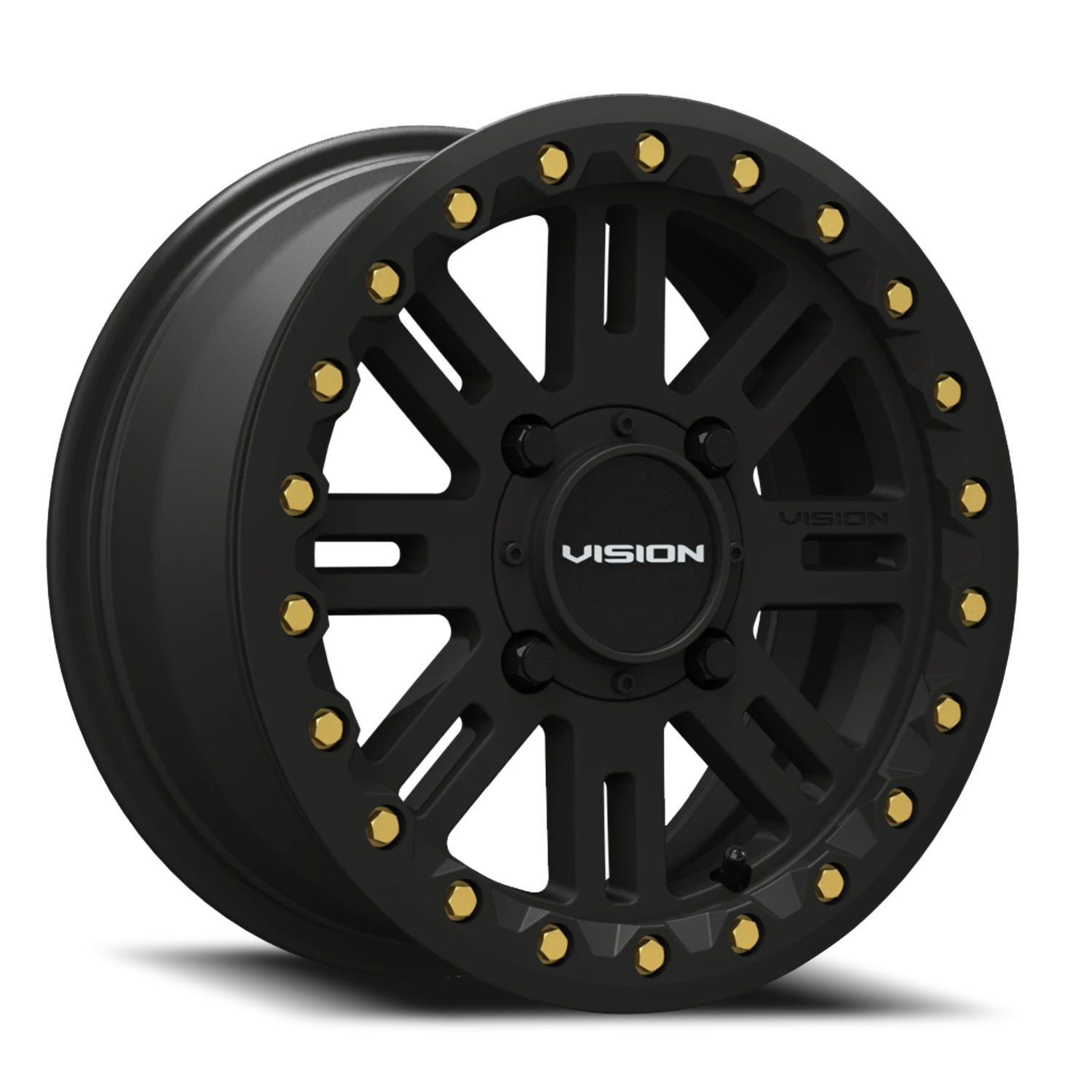 Vision BL2 14X7 Satin Black Wheel