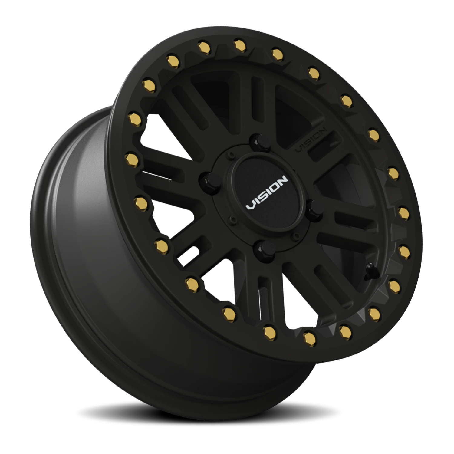 Vision BL2 14X7 Satin Black Wheel