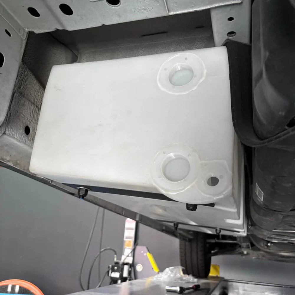 22 Gallon Drivers Side Undercarriage Fresh/Grey Water Tank for 2015-2025 Ford Transit 148" & 148" EXT