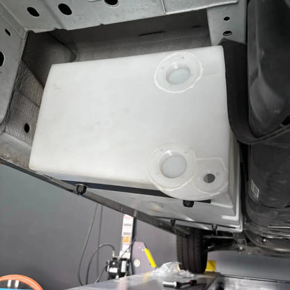 22 Gallon Drivers Side Undercarriage Fresh/Grey Water Tank for 2015-2025 Ford Transit 148" & 148" EXT