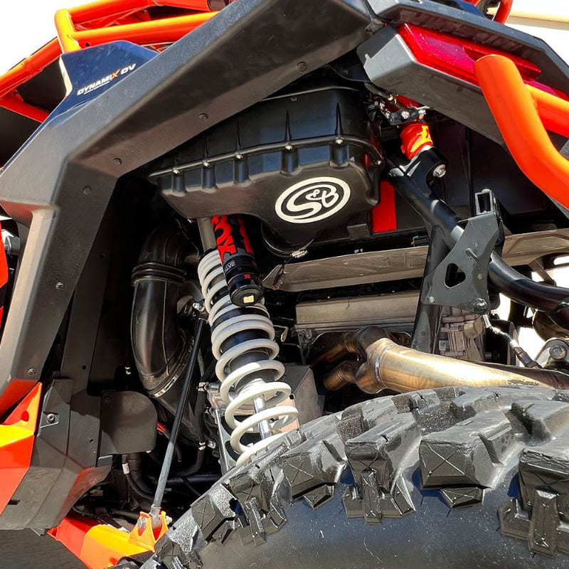 Particle Separator (Wheel Well Mounted) for the 2022-2025 Polaris RZR PRO R 2.0L