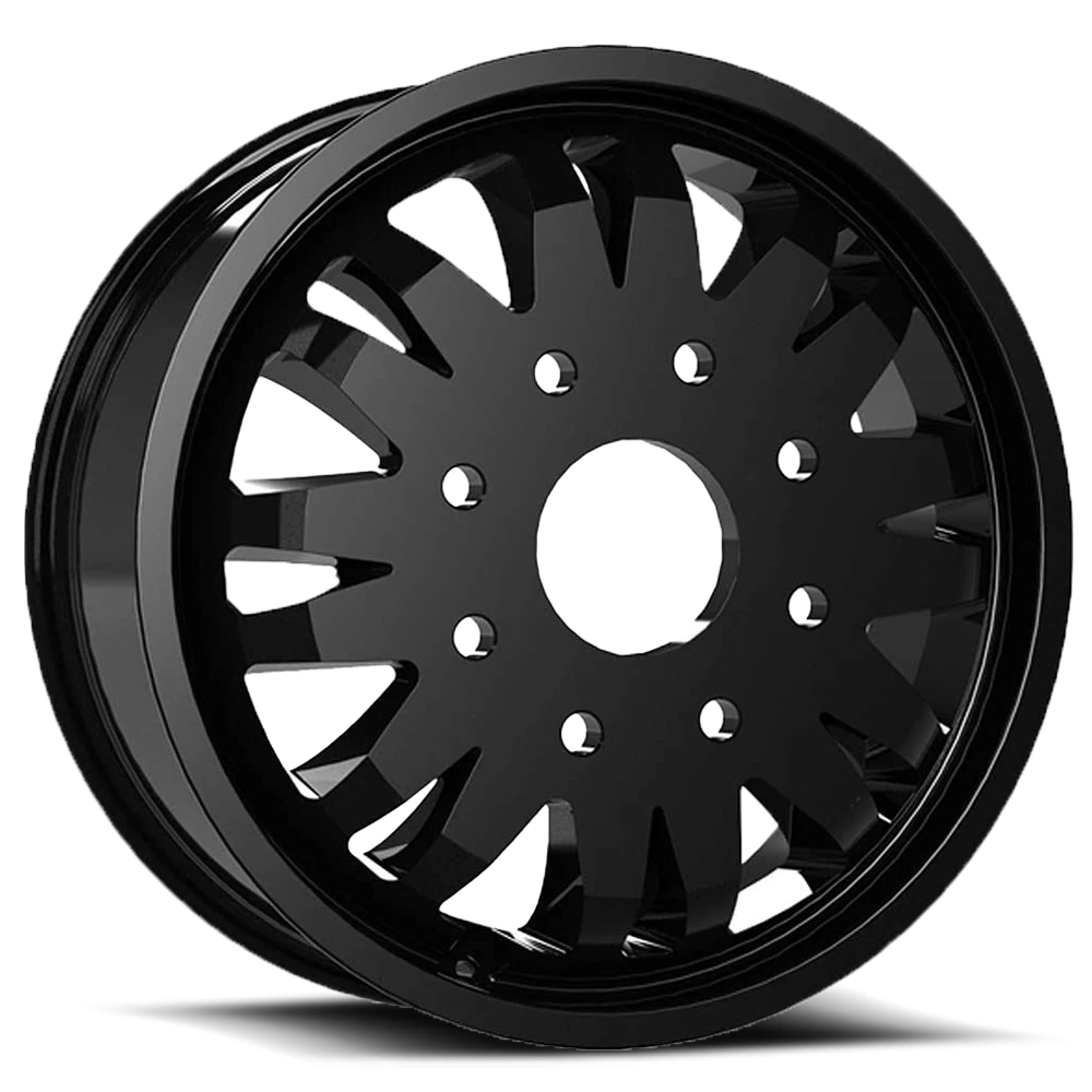 Vision Rival 20X8.25 Satin Black Wheel