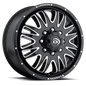 Vision Rival 20X8.25 Gloss Black Machined Face Wheel