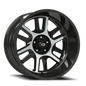 Vision Split 18X9 Gloss Black Machined Face Wheel
