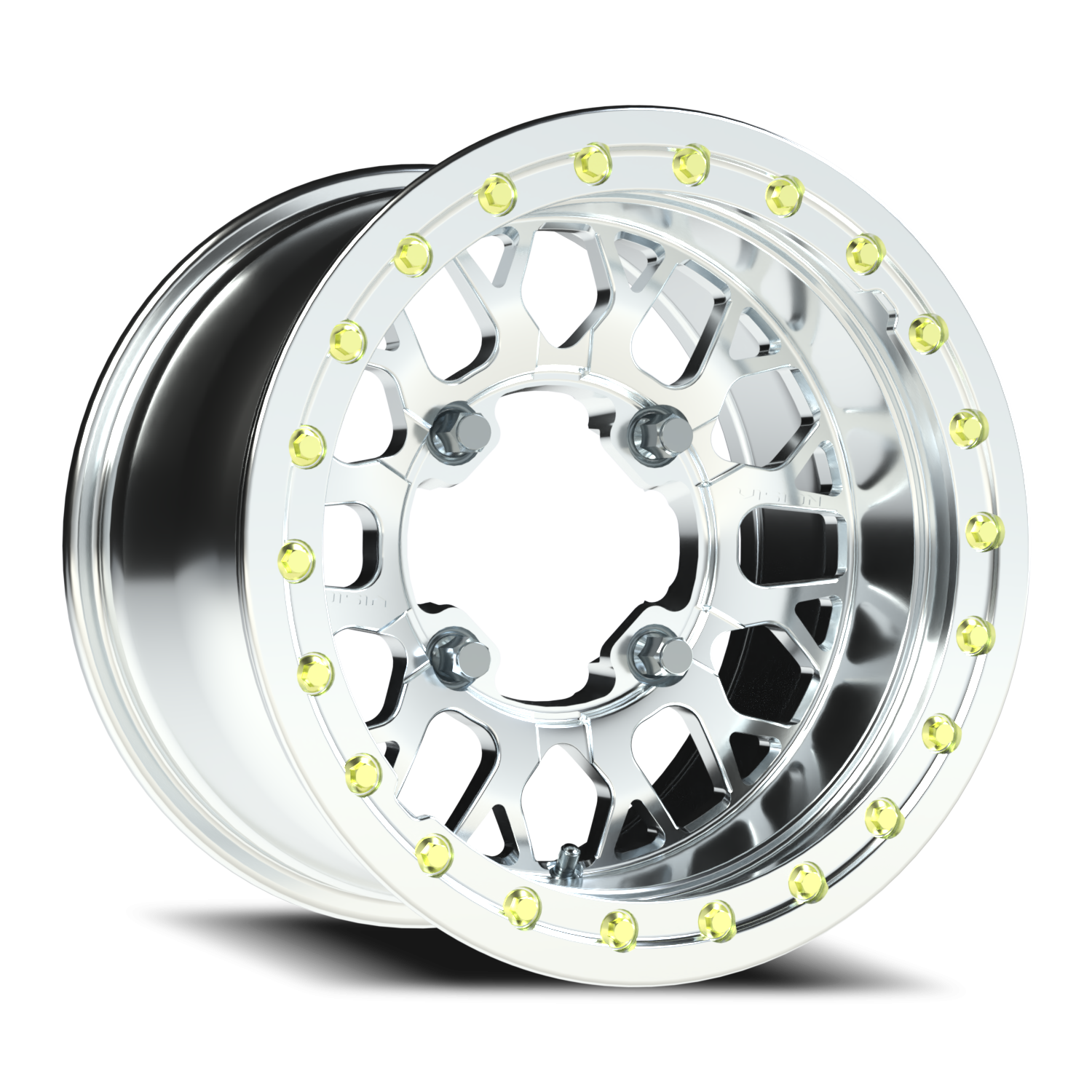 Vision STORM-NOCC 15X6 M8 Polished Wheel