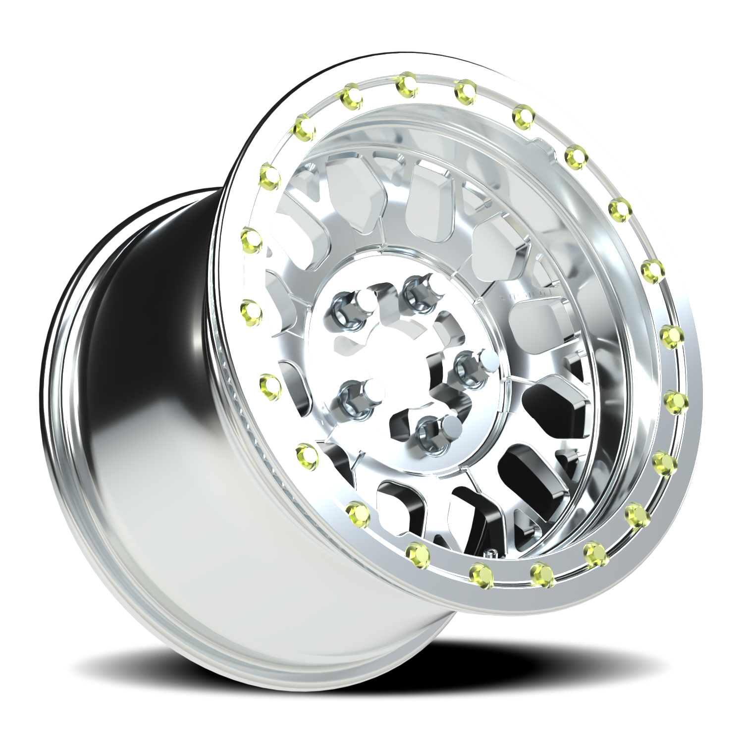 Vision STRM-NOCC 15X7 Polished Wheel