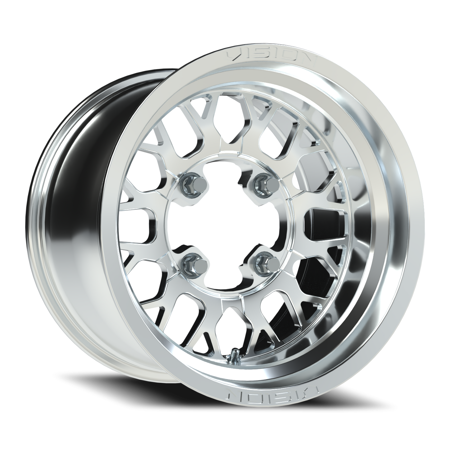 Vision STORM-NOCC 15X10 Polished Wheel
