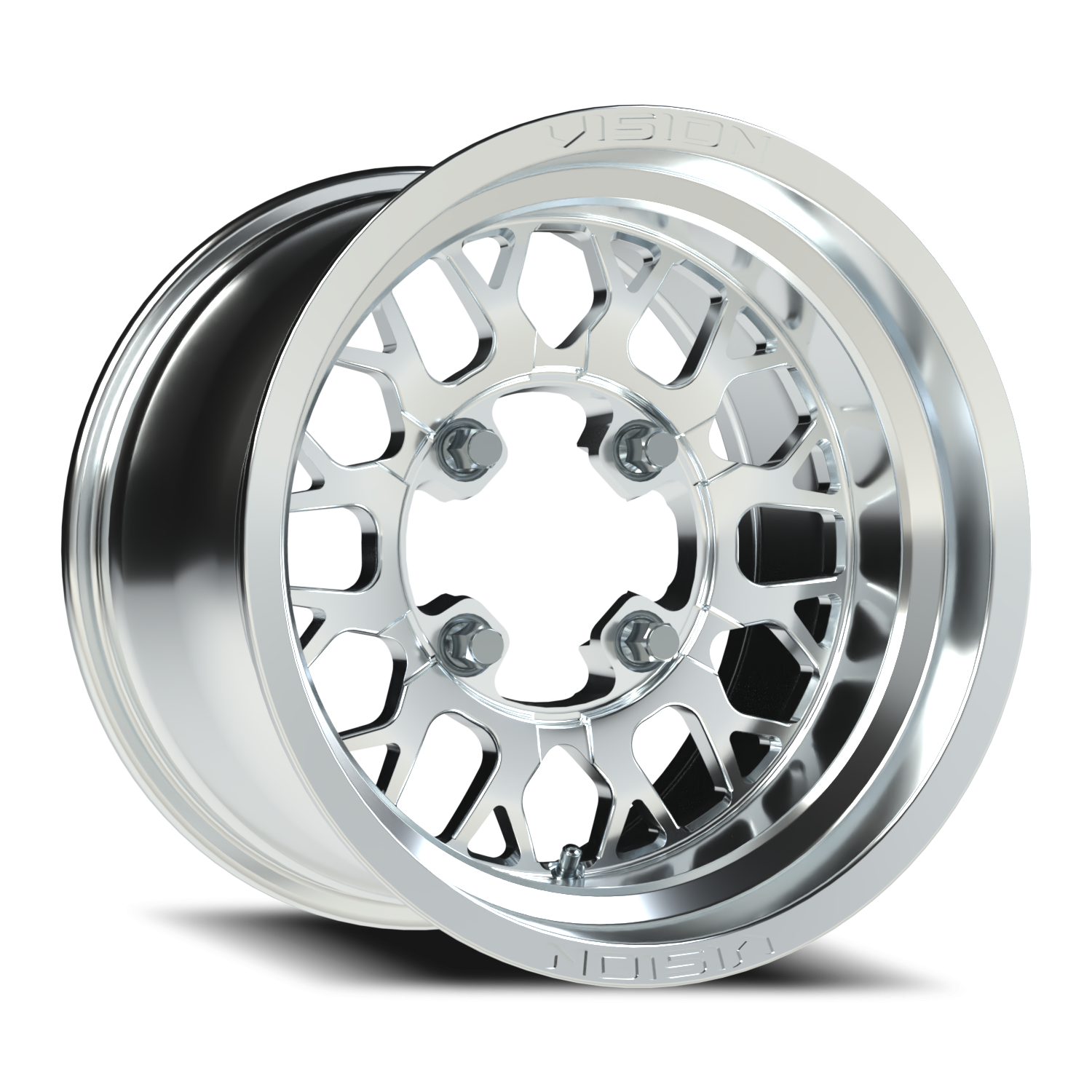 Vision STORM-NOCC 15X10 Polished Wheel