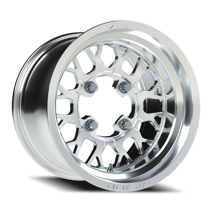 Vision STORM-NOCC 15X10 Polished Wheel
