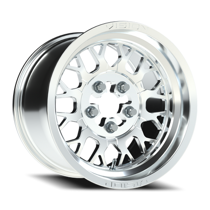 Vision STRM-NOCC 15X10 Polished Wheel