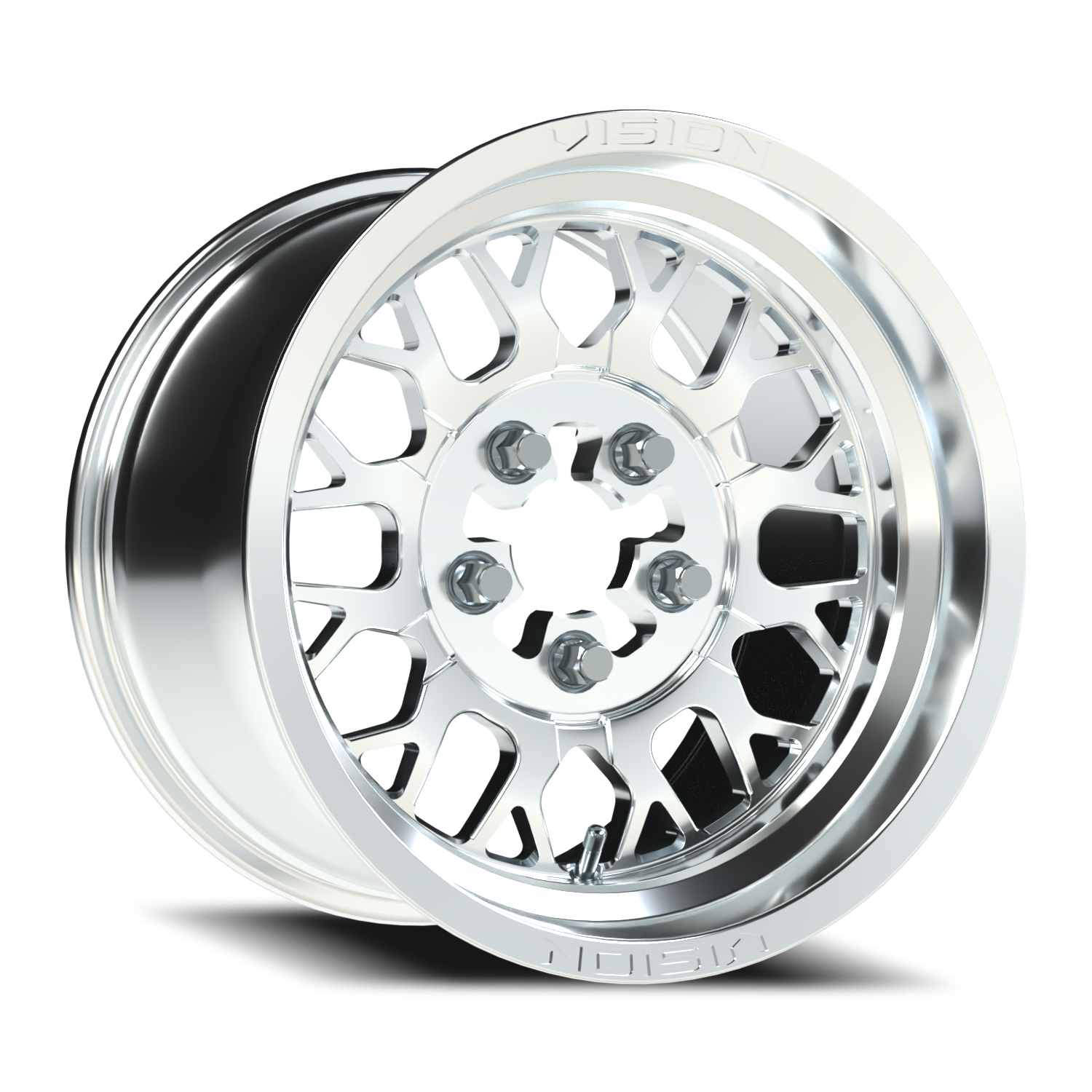 Vision Nocc 15X6 Polished Wheel