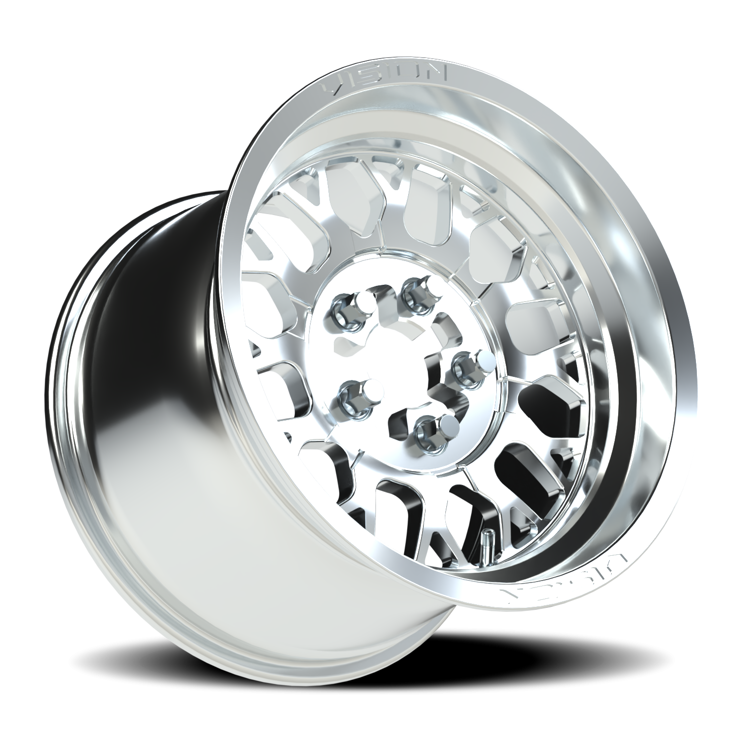 Vision Nocc 15X6 Polished Wheel