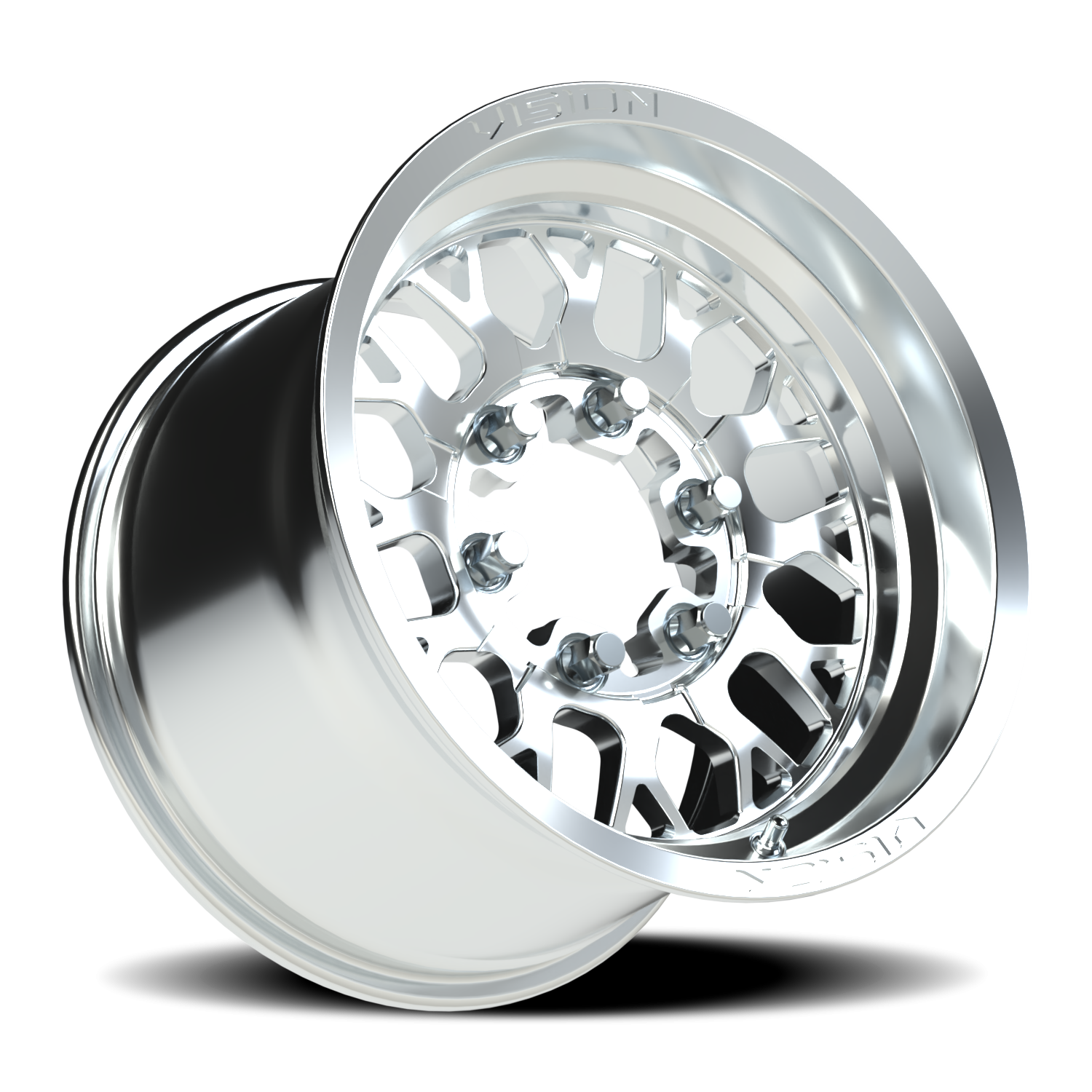 Vision Nocc 15X6 Polished Wheel