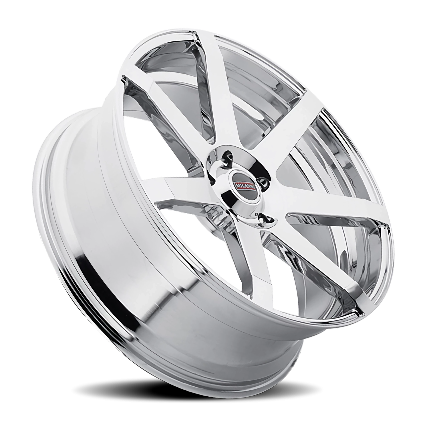 Vision Sultan 17X8 Chrome Wheel