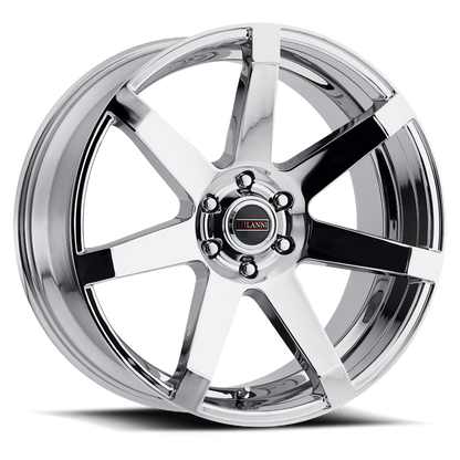 Vision Sultan 17X8 Chrome Wheel
