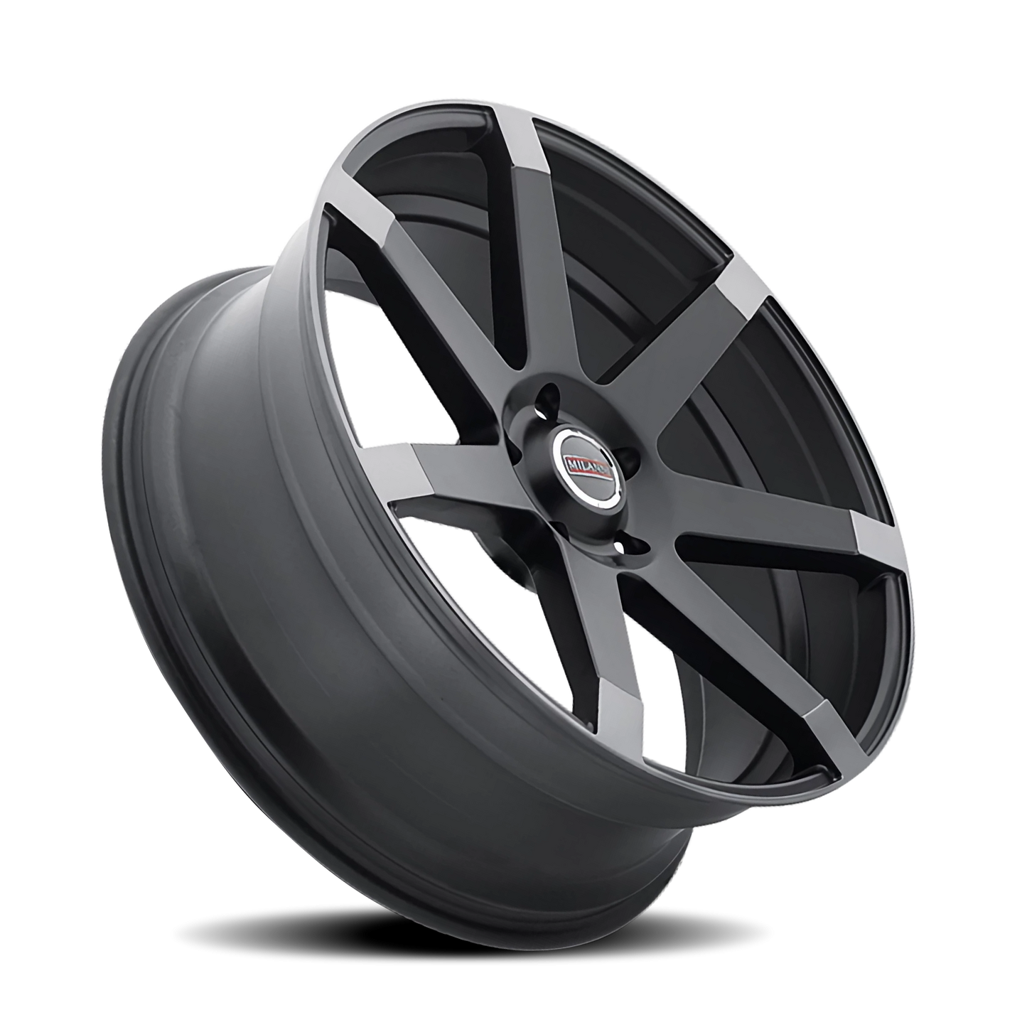 Vision Sultan 22X9.5 Matte Black w\Anthracite Spoke Ends Wheel