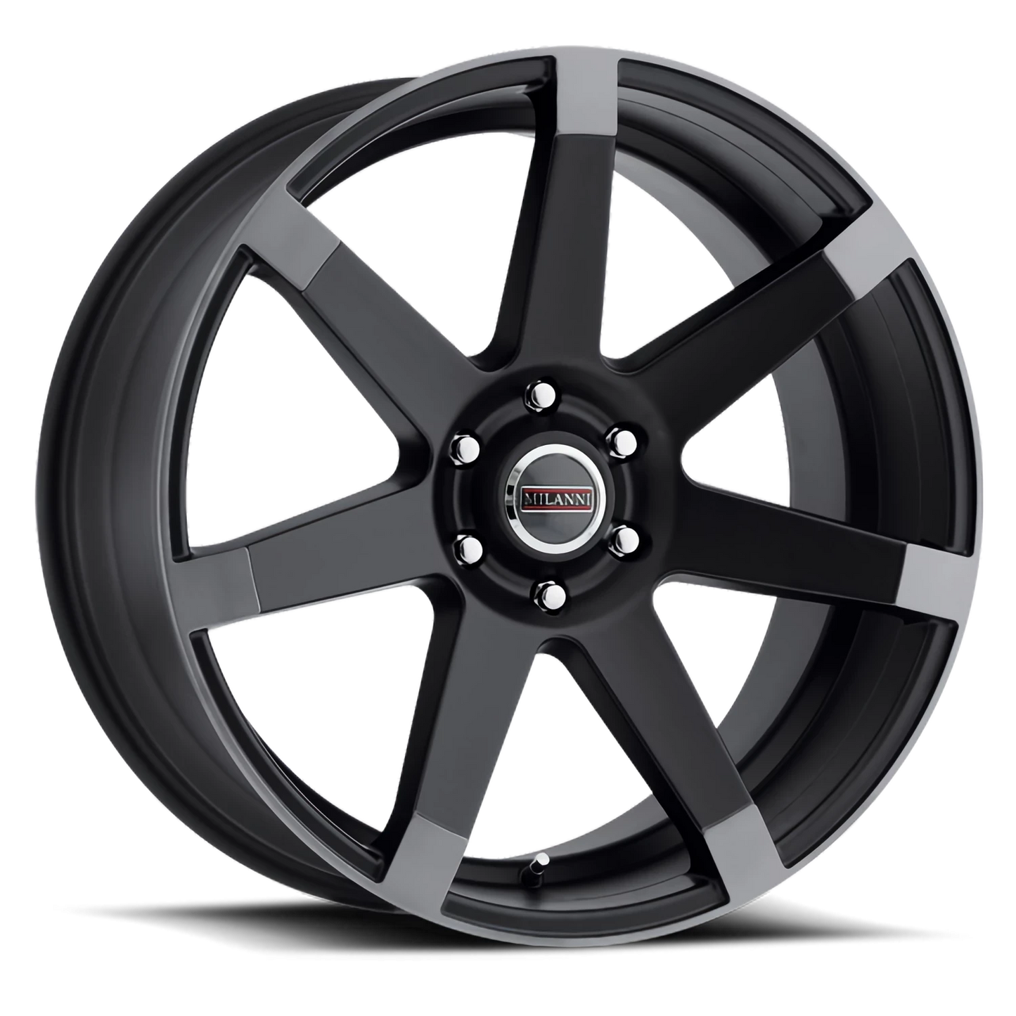 Vision Sultan 22X9.5 Matte Black w\Anthracite Spoke Ends Wheel