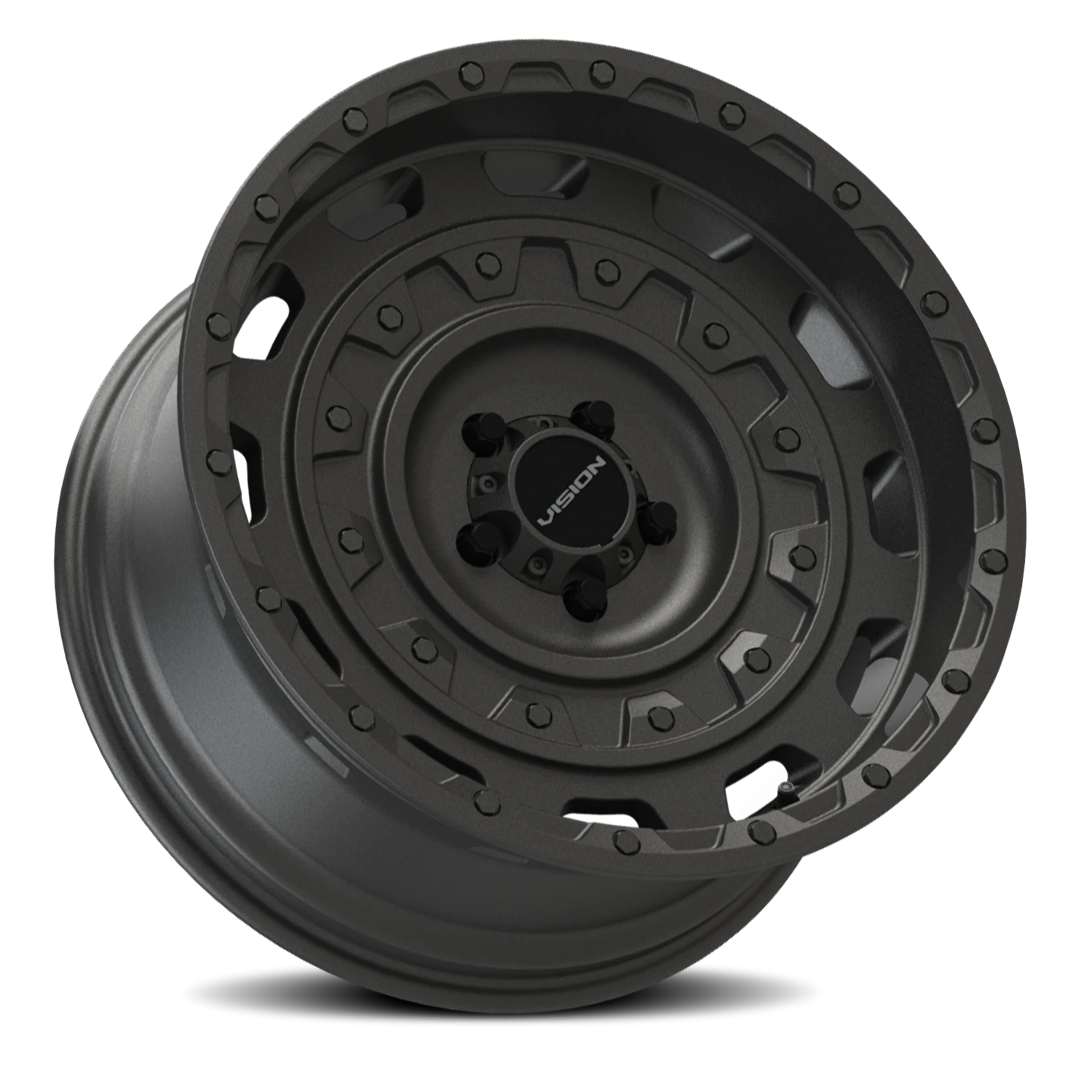 Vision Tactical 20X12 Satin Black Wheel