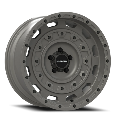 Vision Tactical 20X9.5 Thrashed Gun Metal Wheel