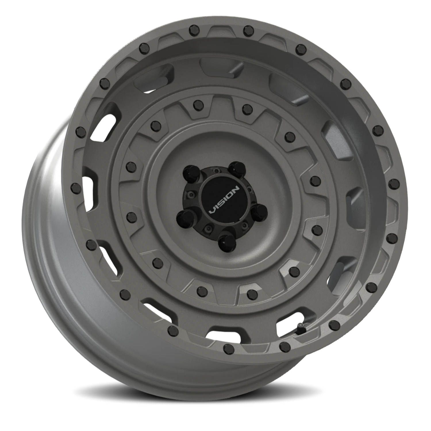 Vision Tactical 18X9.5 Thrashed Gun Metal Wheel