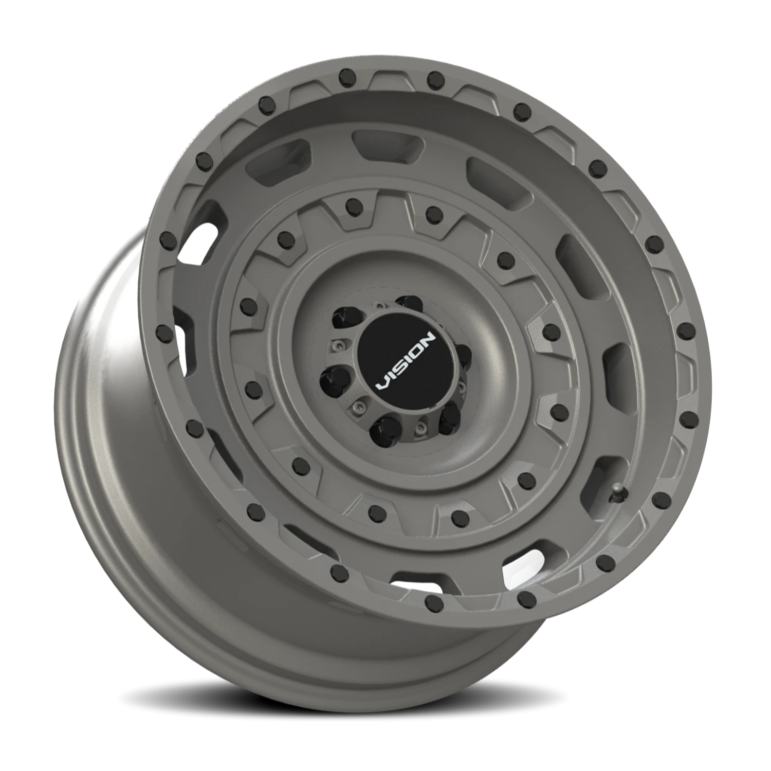 Vision Tactical 18X9.5 Thrashed Gun Metal Wheel