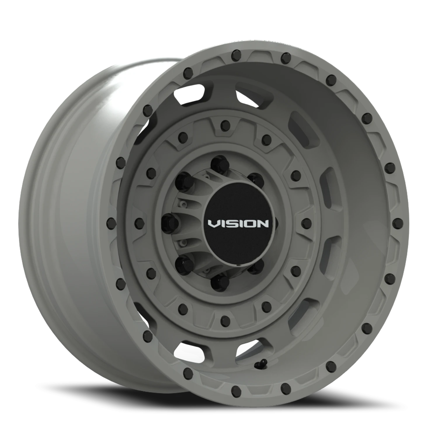 Vision Tactical 18X9.5 Thrashed Gun Metal Wheel