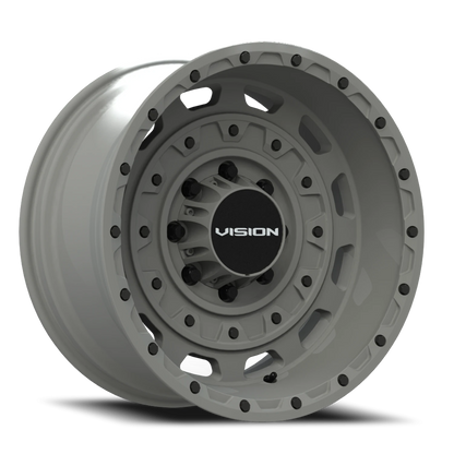 Vision Tactical 20X9.5 Thrashed Gun Metal Wheel