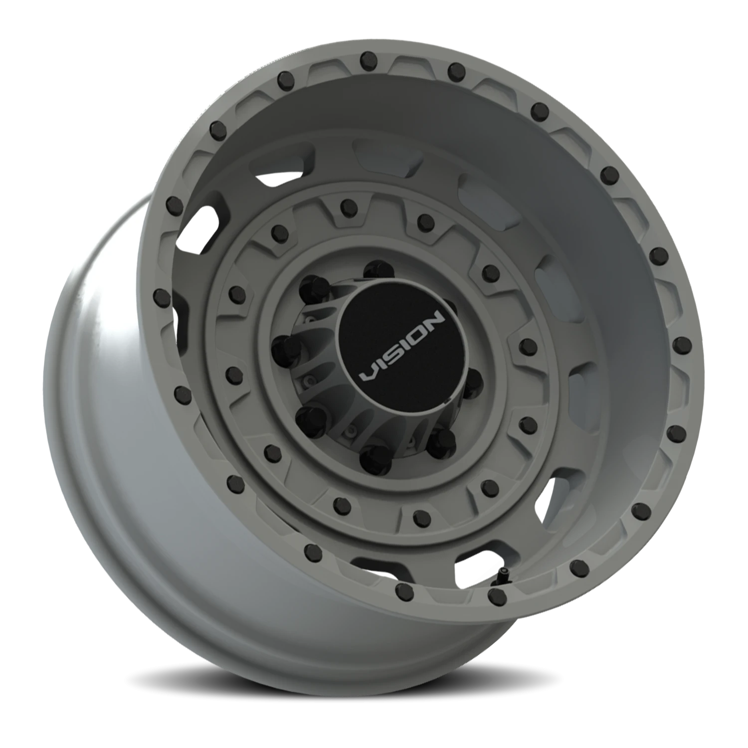 Vision Tactical 18X9.5 Thrashed Gun Metal Wheel