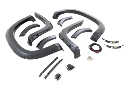 Pocket Fender Flares | G9K Satin Steel | Chevy Silverado 1500 2WD/4WD (19-21)