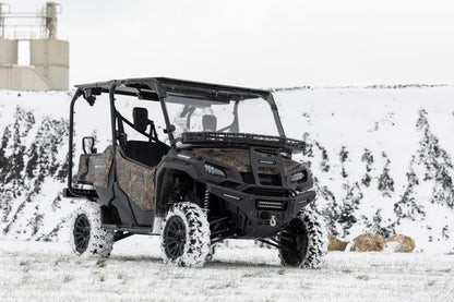 Front Cargo Rack |Black Series LED | 6" Light | Slim Line | Honda Pioneer 1000
