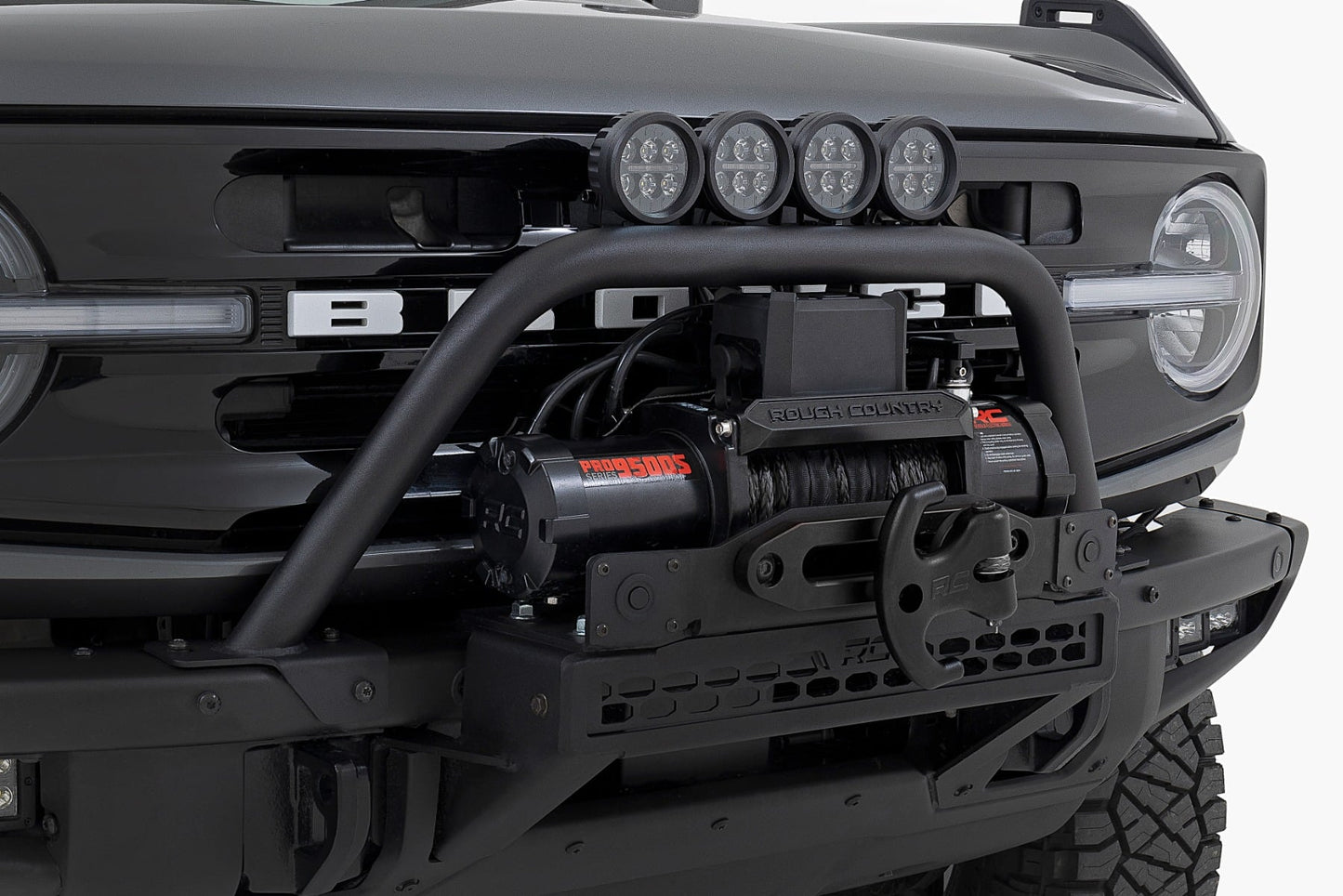 Safari Bar | 3" OSRAM (Pair) | Wide | OE Modular Steel | Ford Bronco (21-26)