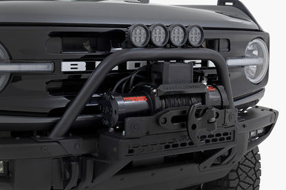 Safari Bar | 6.5 Inch Round LED | OE Modular Steel | Ford Bronco 4WD (21-26)