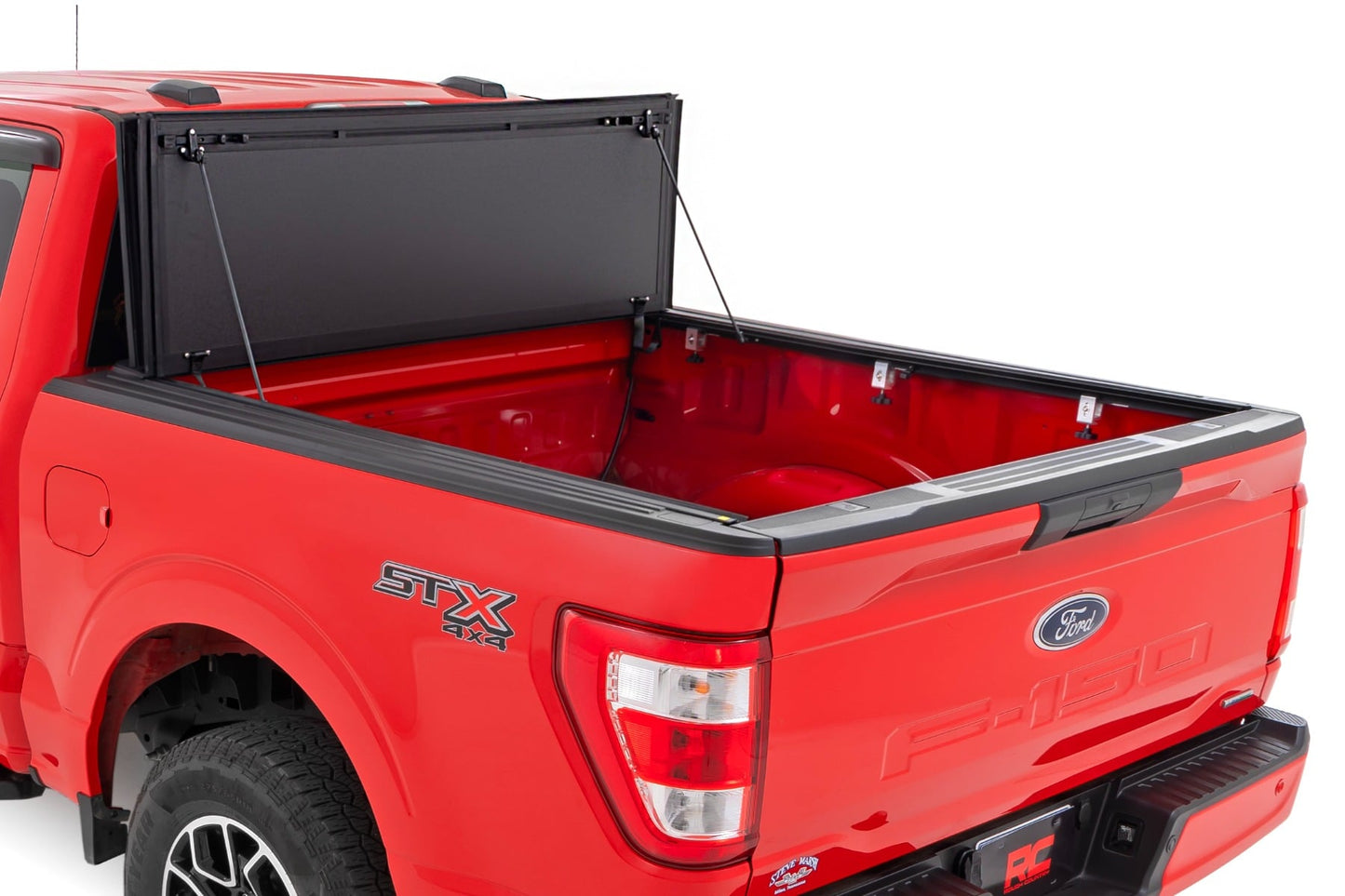 Hard Tri-Fold Flip Up Bed Cover | 5'7" Bed | Ford F-150 2WD/4WD (2015-2020)