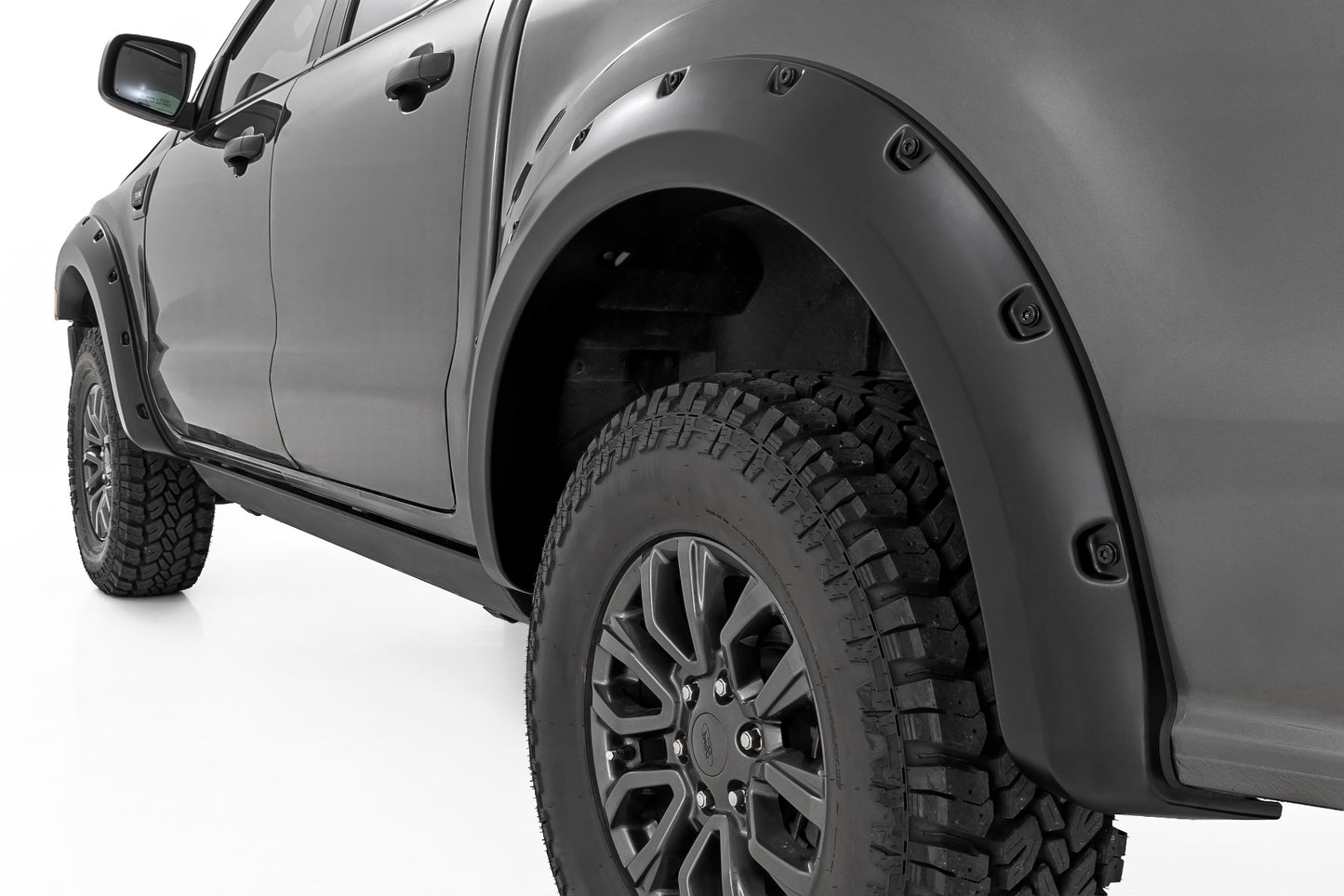 Pocket Fender Flares | G1 Black | 5' Bed | Ford Ranger 2WD/4WD (2019-2023)