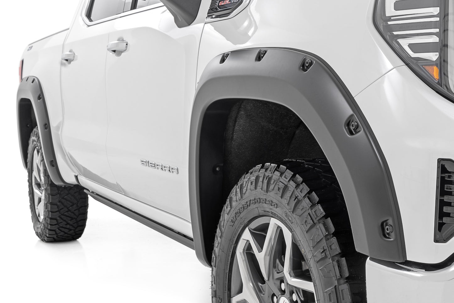 Pocket Fender Flares | G9K Satin Steel | GMC Sierra 1500 2WD/4WD (2019-2026)