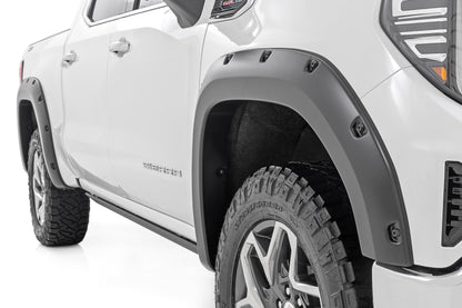 Pocket Fender Flares | G9K Satin Steel | GMC Sierra 1500 2WD/4WD (2019-2026)