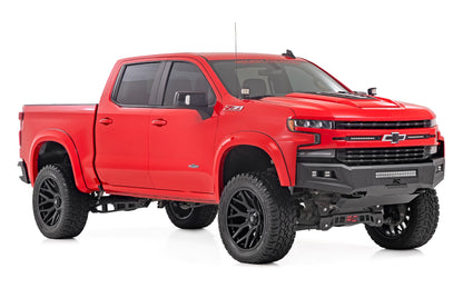 Sport Fender Flares | GAN Silver Ice Metallic | Chevy Silverado 1500 (19-26)