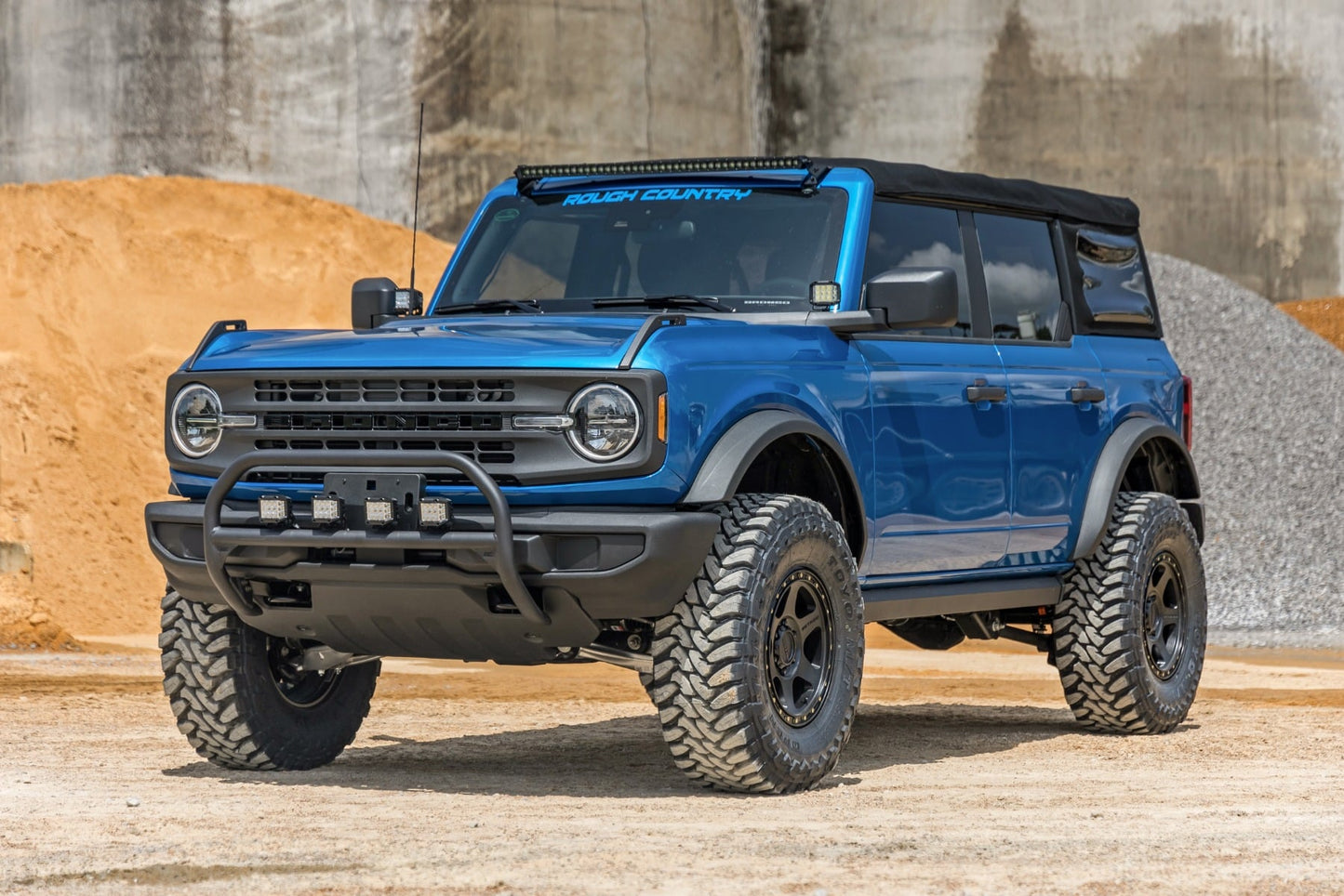 Nudge Bar | 3.5 Inch Round Led (x4) | Ford Bronco 4WD (2021-2026)