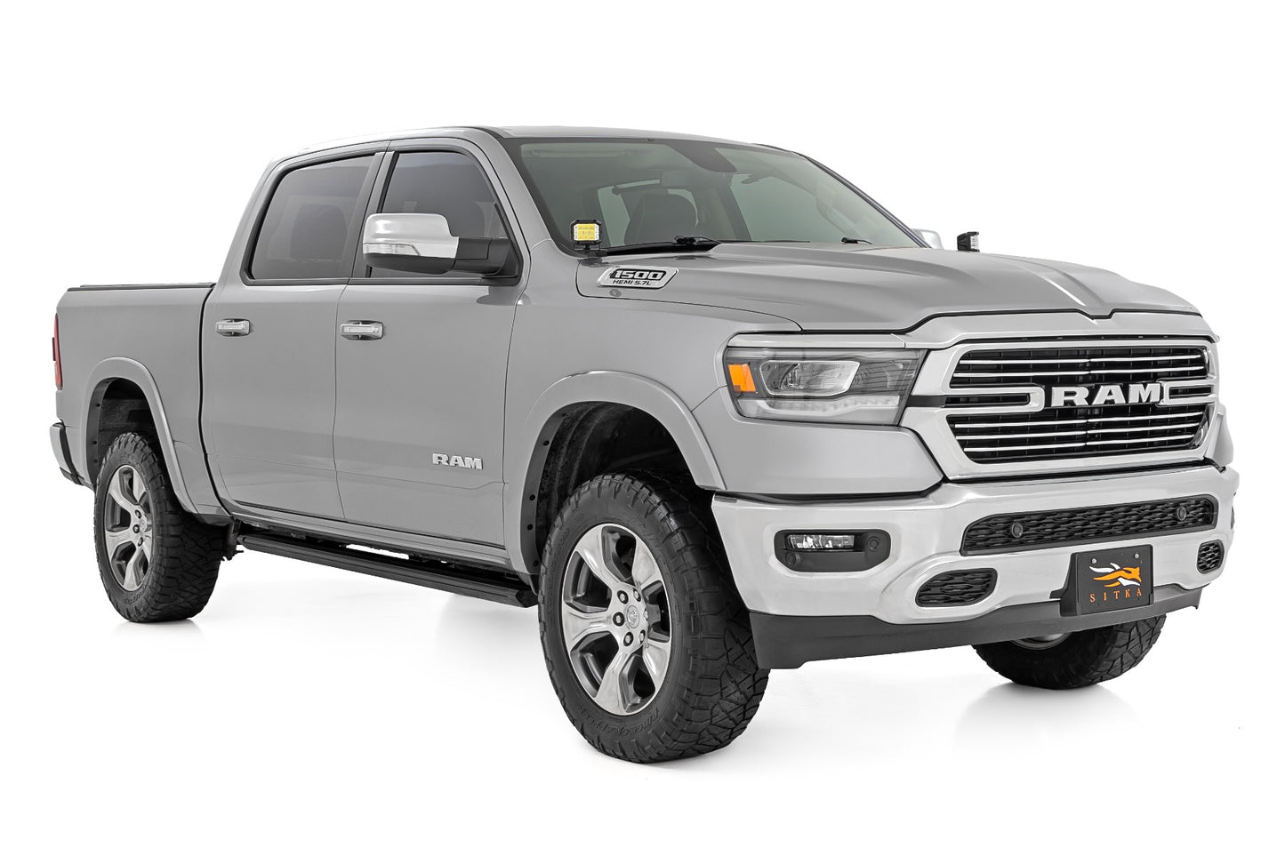 LED Light Kit | Ditch Mount | 2" Black Pair | Amber DRL | Ram 1500 (19-26)