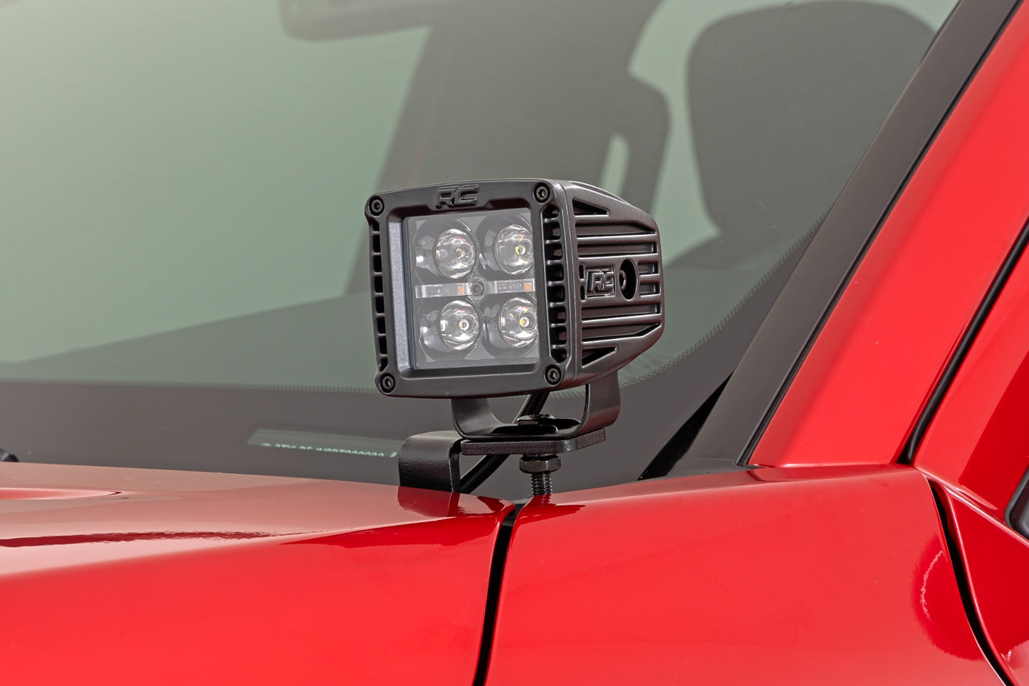 LED Light Kit | Ditch Mount | 2" Black Pair | White DRL | Toyota Tacoma (24-26)