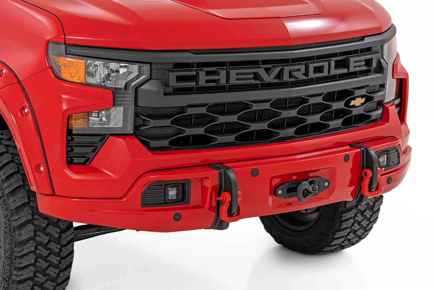 Front FXS Bumper | 12000S | G7C Red Hot | Chevy Silverado 1500 2WD/4WD (23-26)